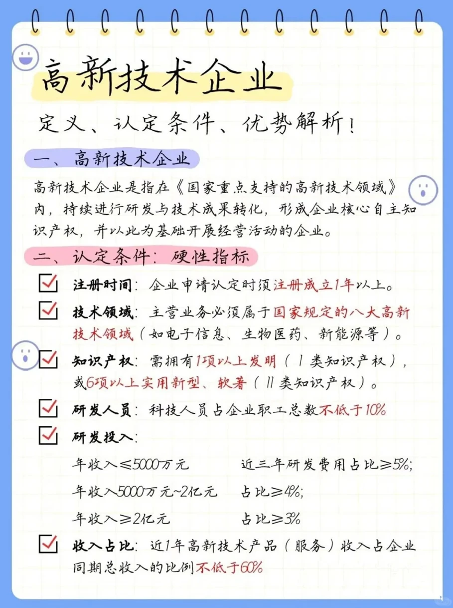 高新技术企业怎么申报及申报流程和补贴政策