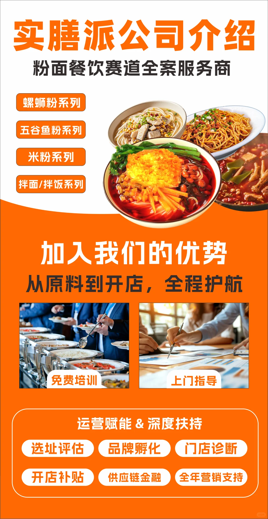 餐饮供应链/我们是一家餐饮食材供应商