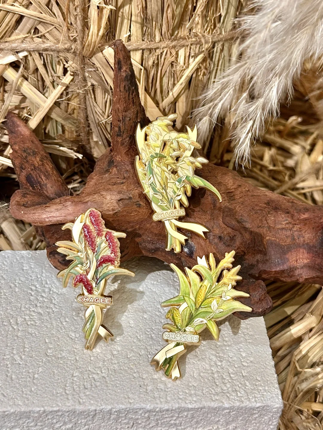 看看茶姬的粮食日周边?缩小版农作物超可爱