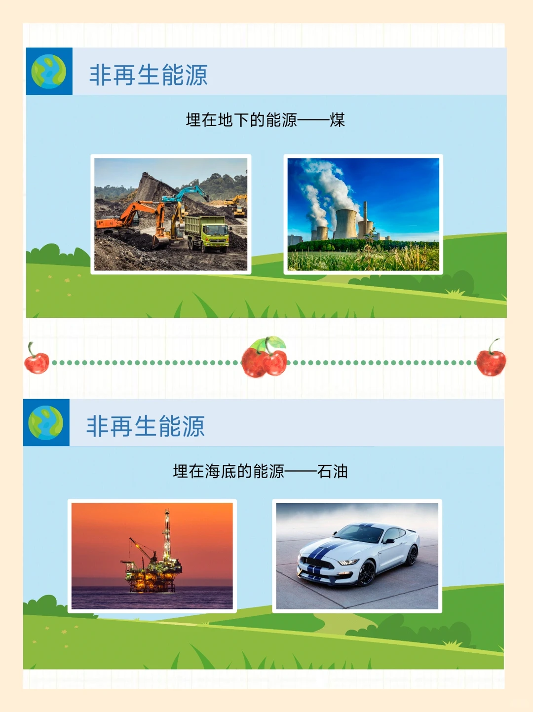 幼儿园社会领域《地球的能源》