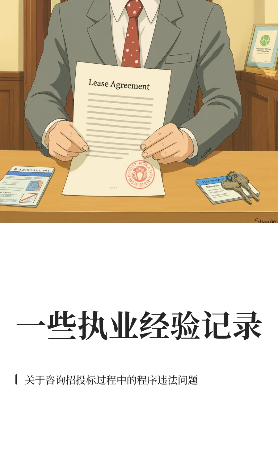 一些执业经验记录