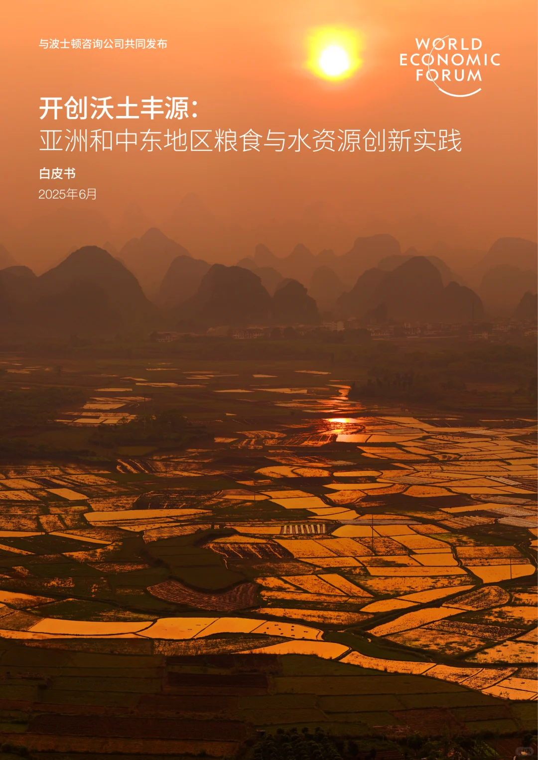 亚洲和中东地区粮食与水资源创新实践白皮书