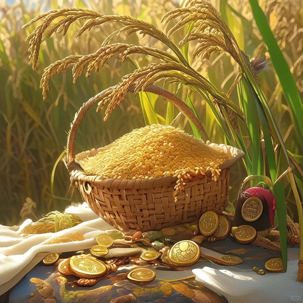 五行能量头像｜稻谷飘香?、丰收在望