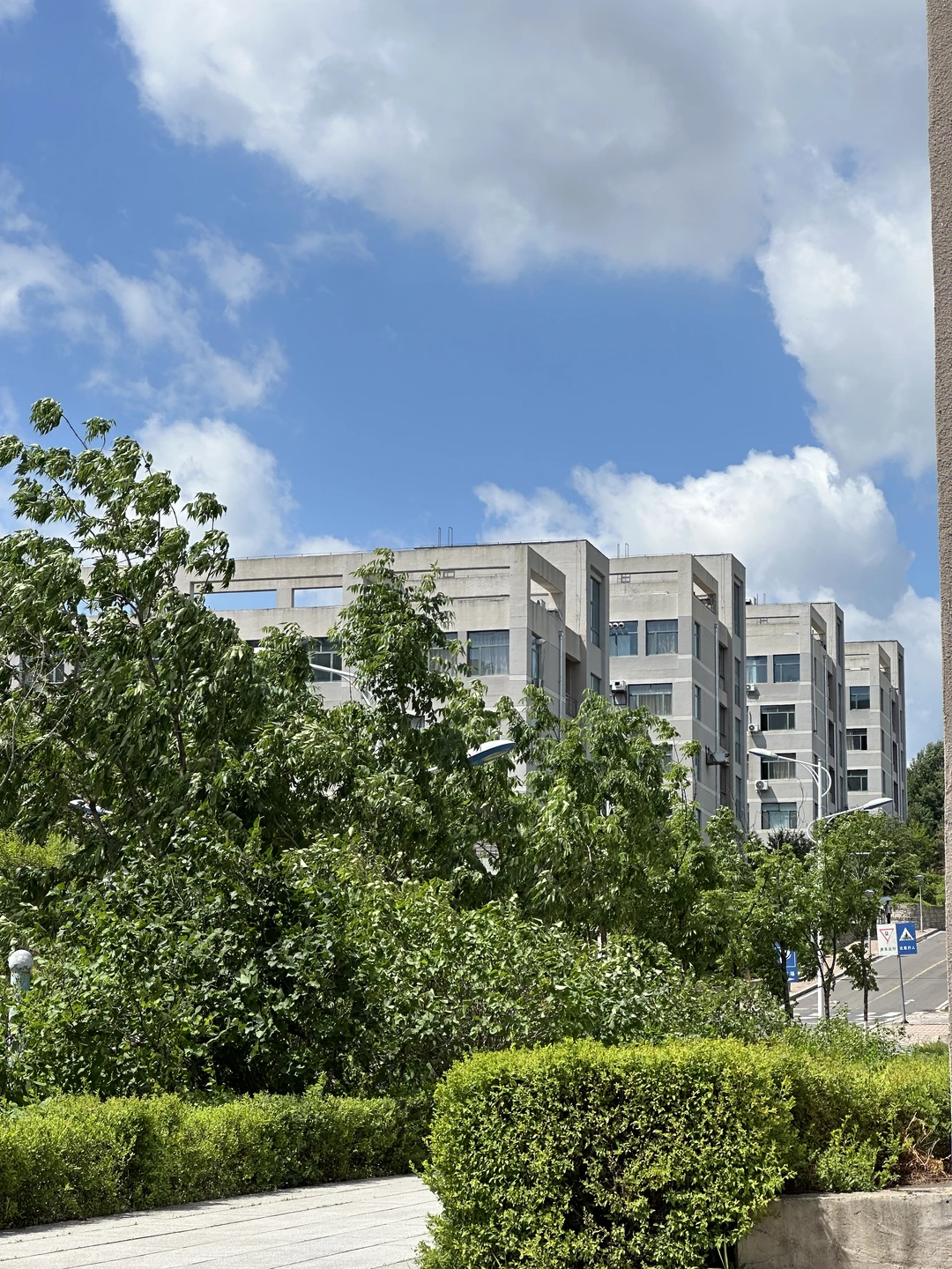 延大图书馆，你让我感到陌生