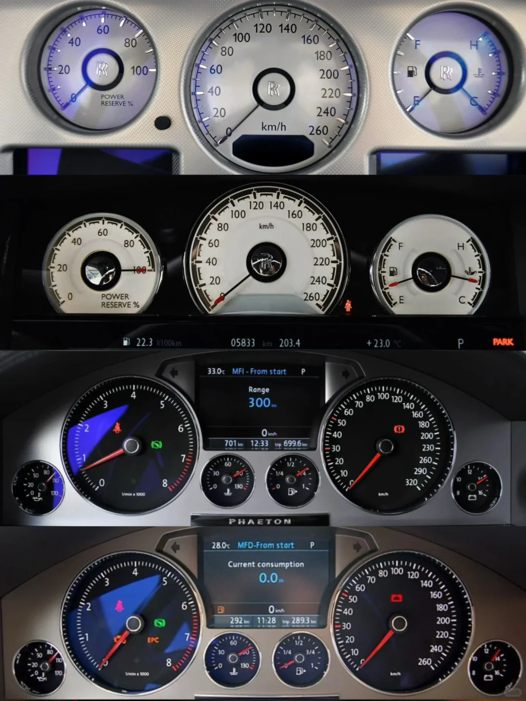 周末了，看看机械仪表洗洗眼睛吧?蓝色专辑