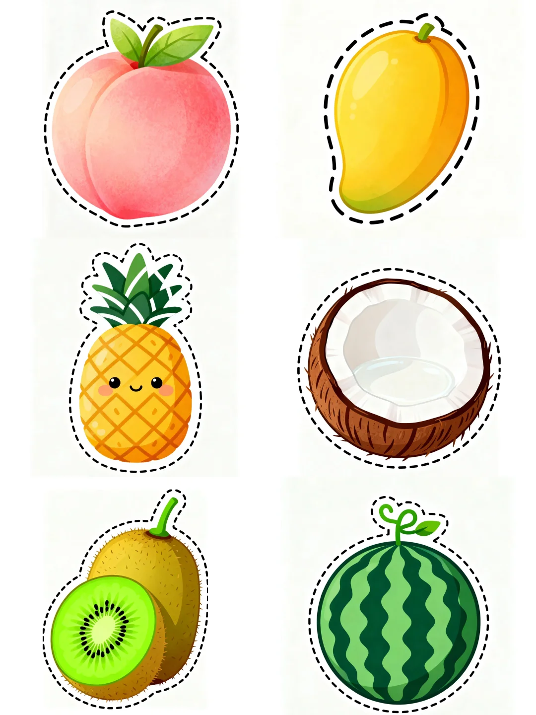 emoji变贴纸-水果主题篇2️⃣