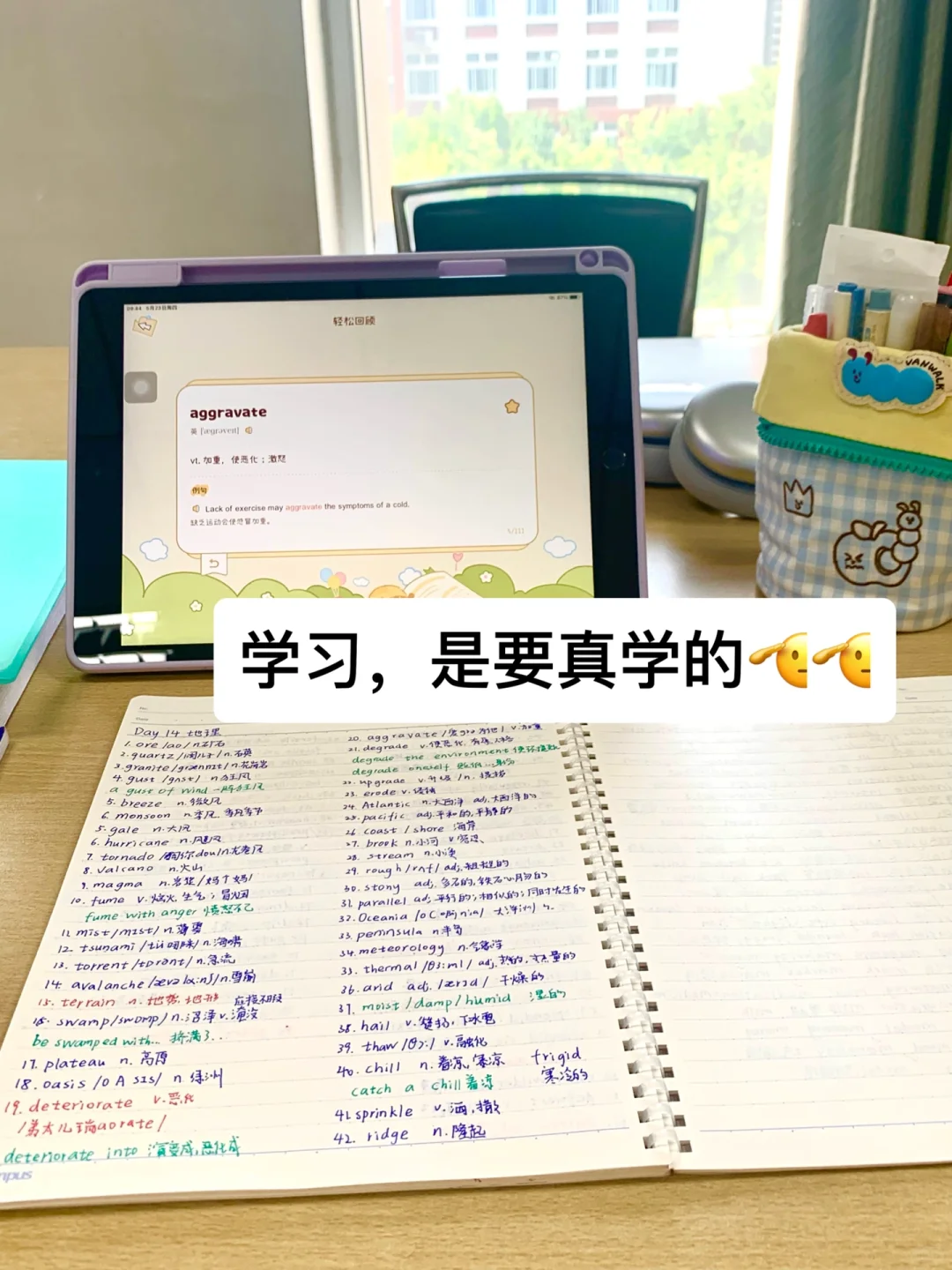 姐5:50起床|在图书馆学一种偷感很重的习