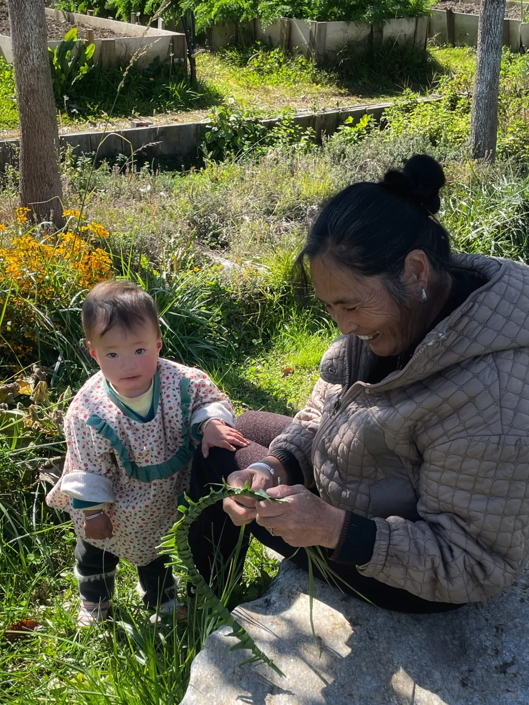 在自然里轻轻走走 就有丰富的收获和答案