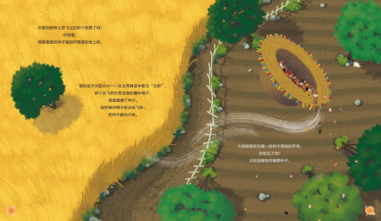 《会播种的帽子》蔬菜水果大集合