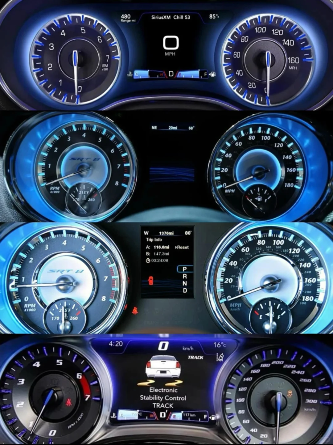 周末了，看看机械仪表洗洗眼睛吧?蓝色专辑