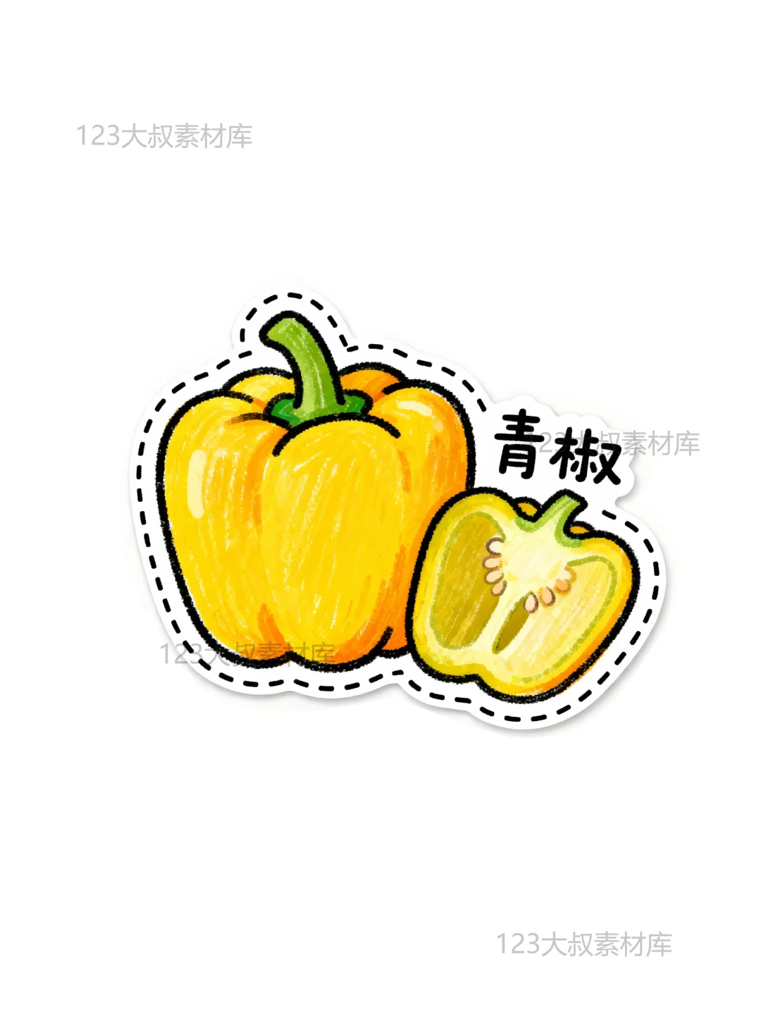 蔬菜水果贴纸素材✨｜???可打印