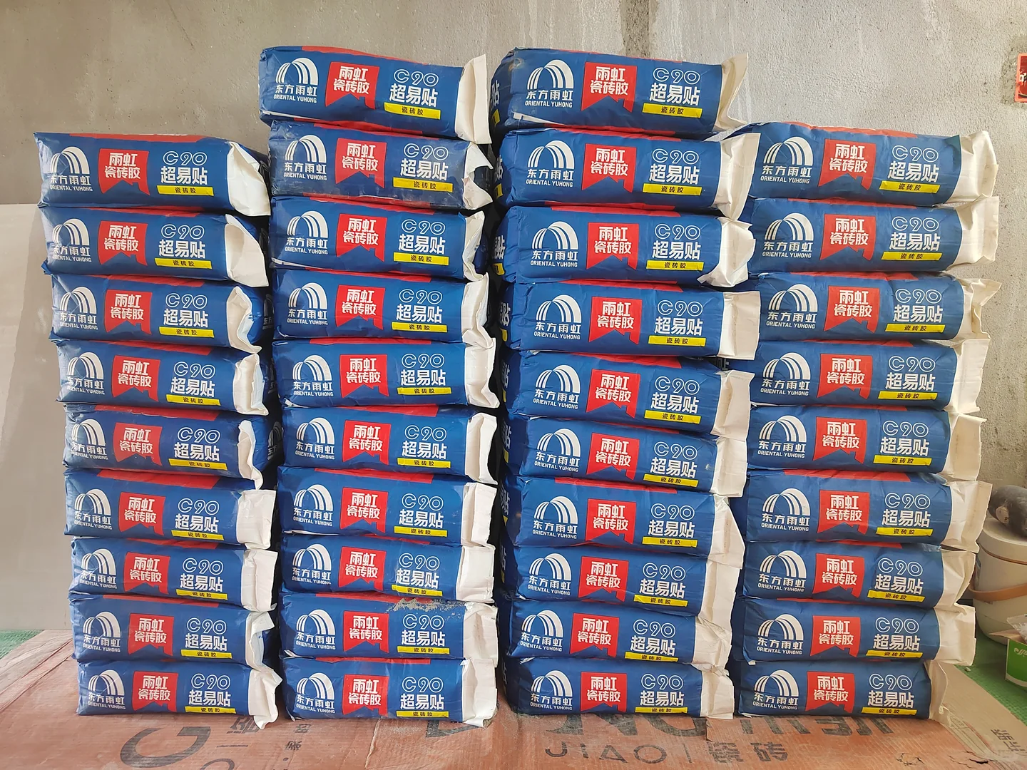 雨虹防水到货实拍|南宁防水材料批发