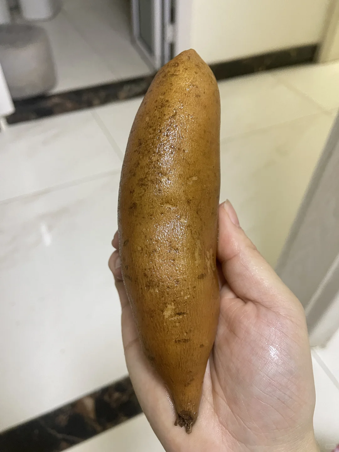 生平第一次吃雪莲果