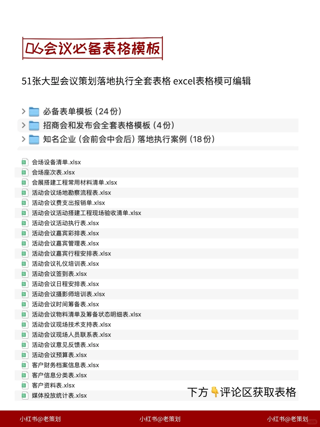 会议会展策划全流程SOP