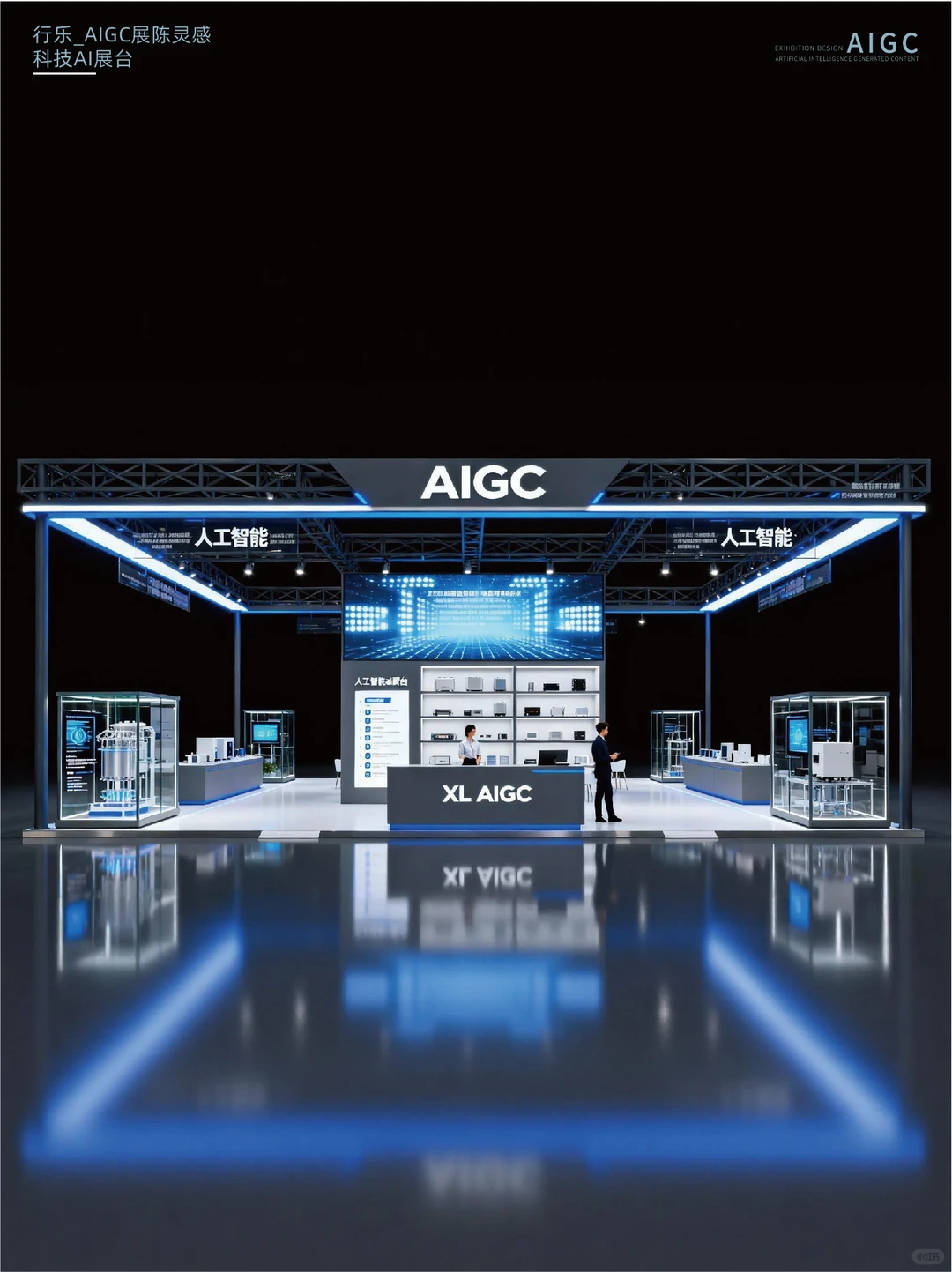展会展台灵感|科技展台