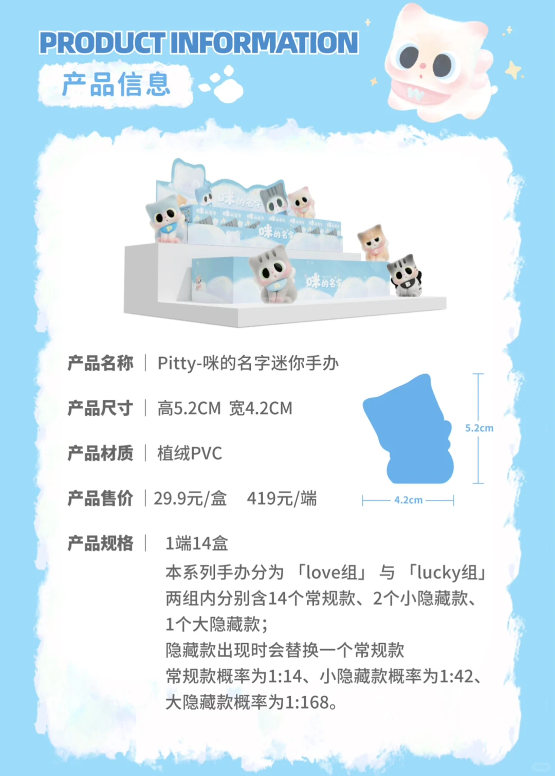 Pitty新品迷你盲盒图鉴！