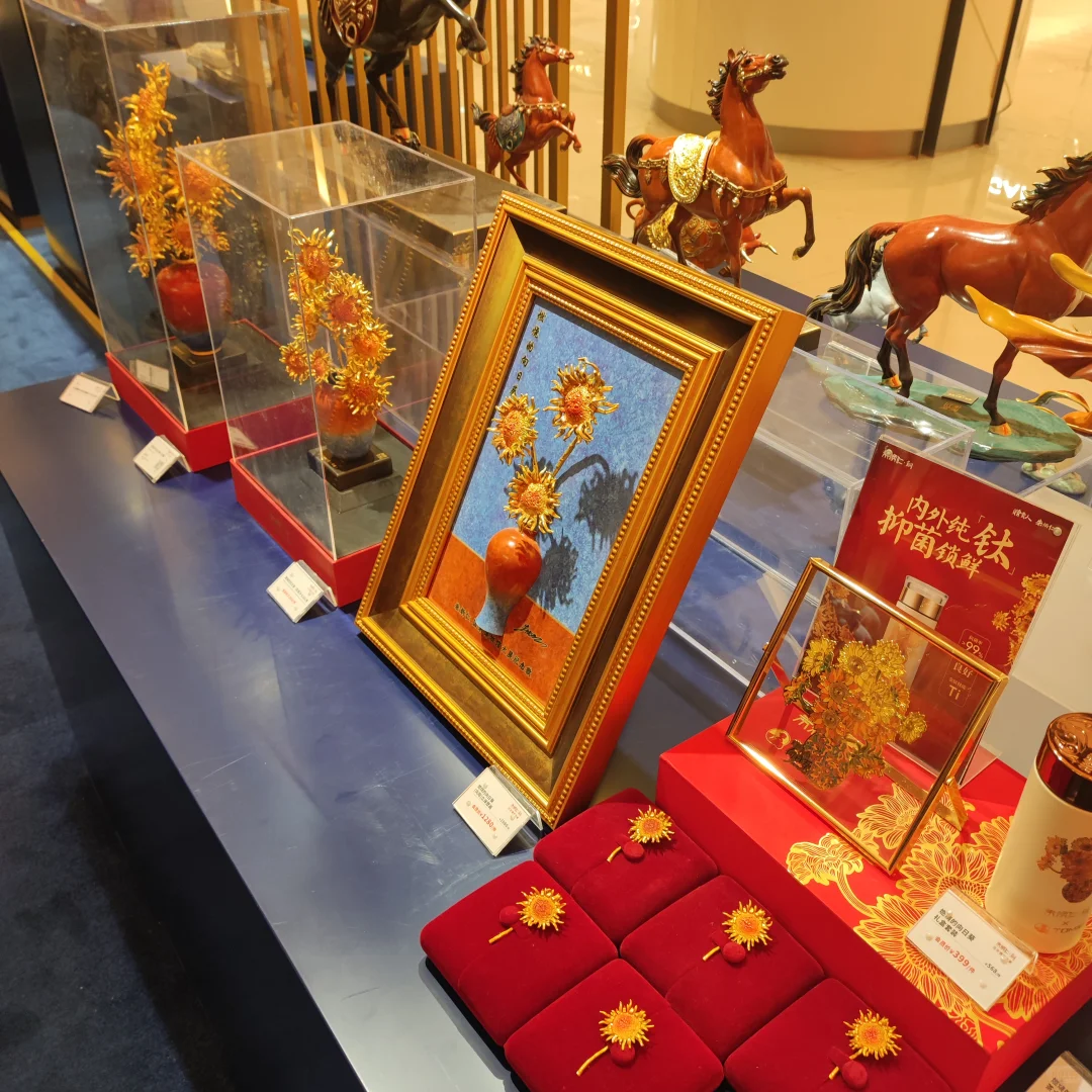 朱炳仁铜武商展会打卡