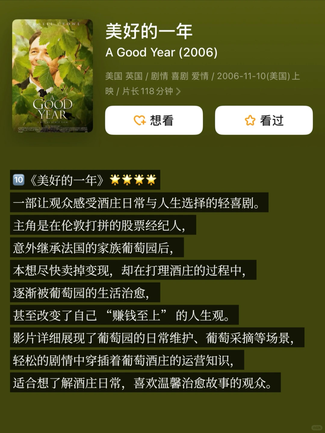 ?微醺片单|葡萄酒知识丝滑进入大脑!