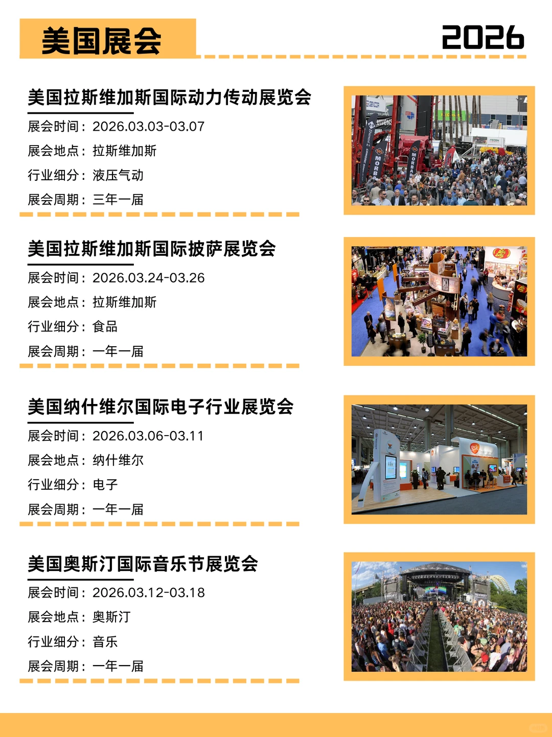 2026美国展会前瞻：趋势与商机