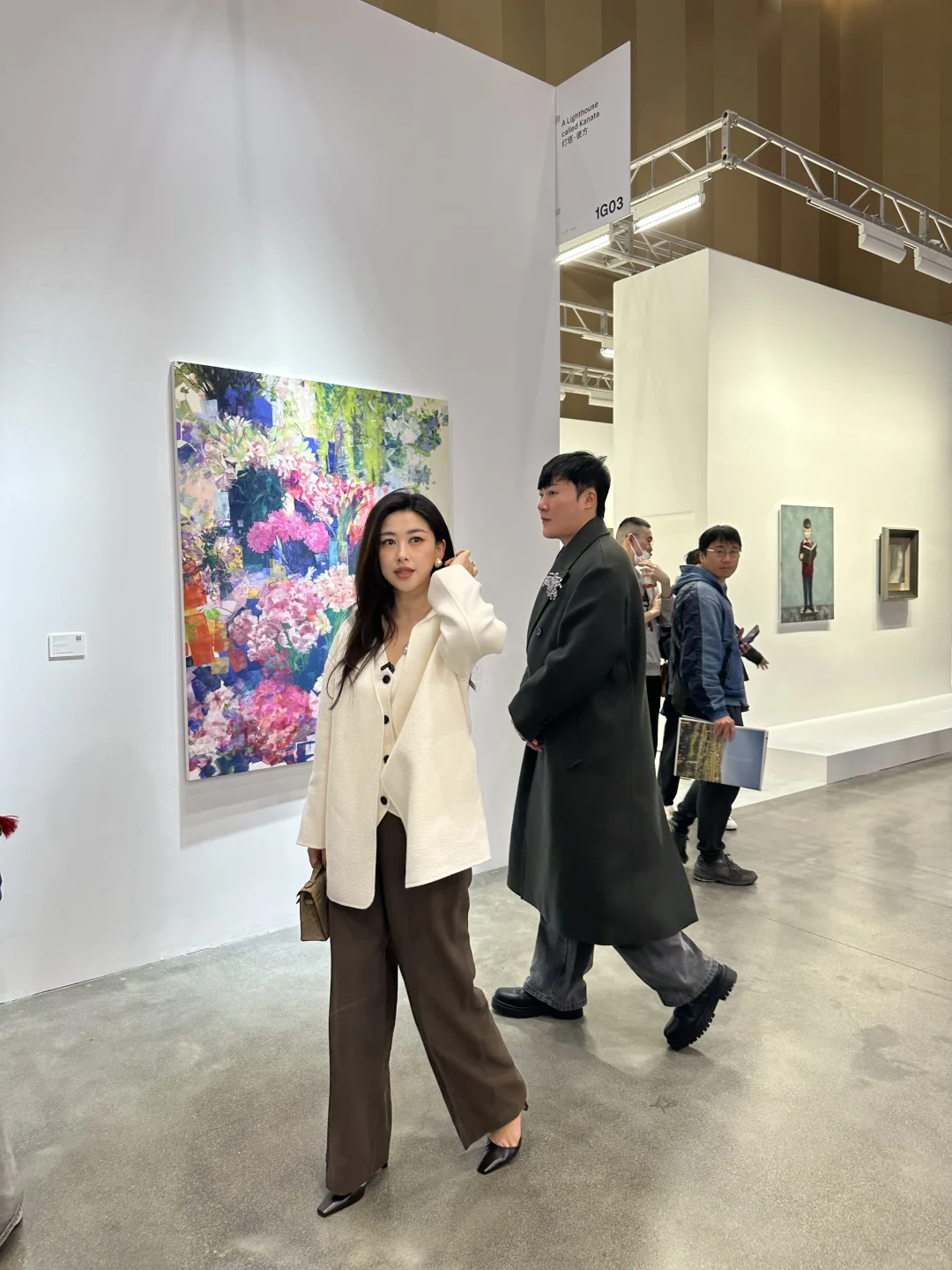 西岸艺博会｜偶遇朱珠