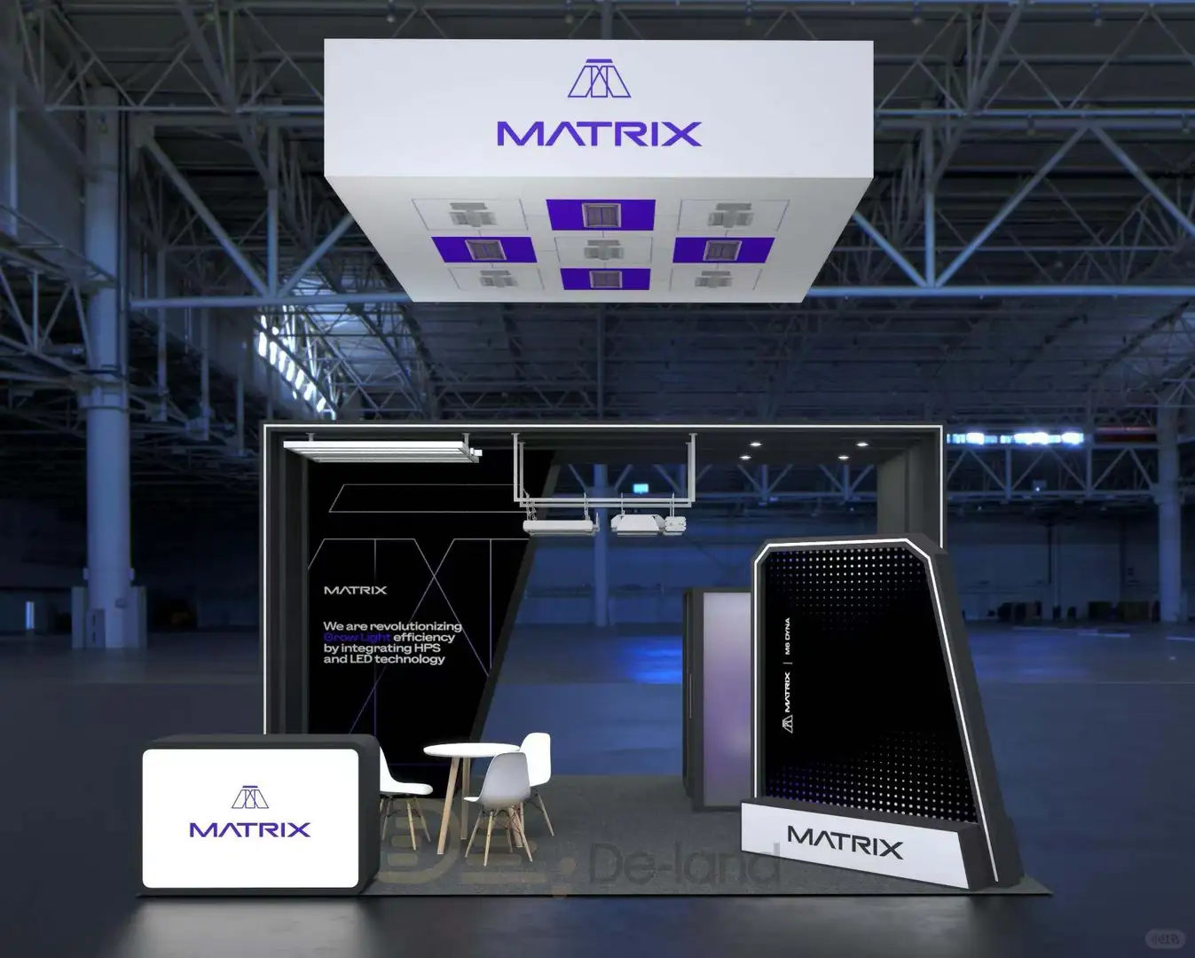 美国大麻展搭建交付～炫酷的电子烟展台