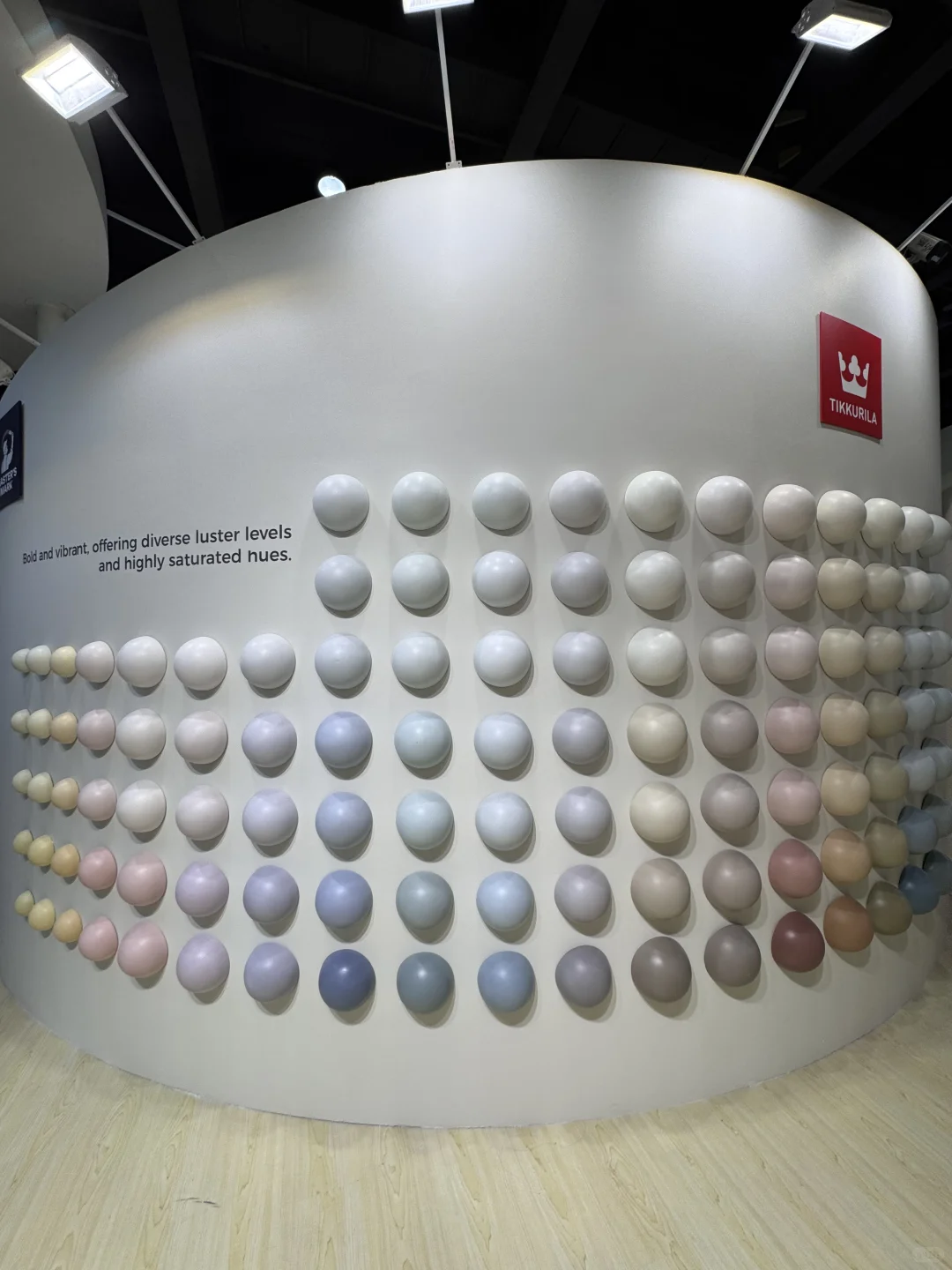 广州设计周!芬琳漆展位美到心巴