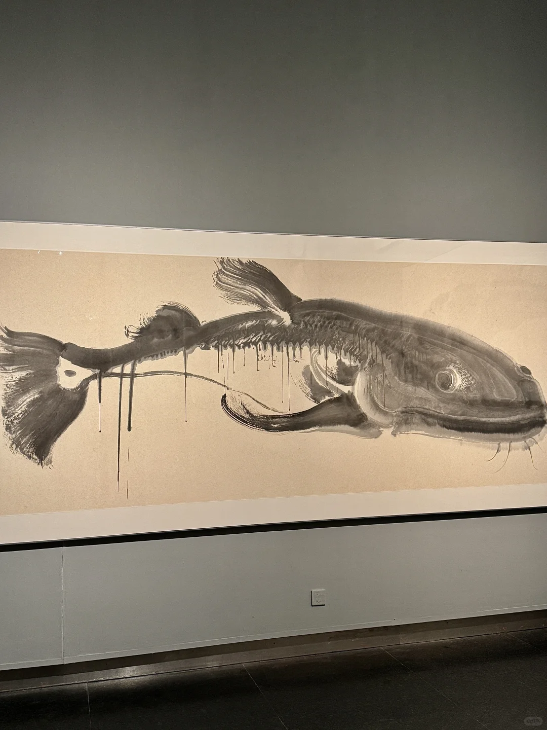 南京新展｜周京新《有鱼》：水墨大鱼游入南京