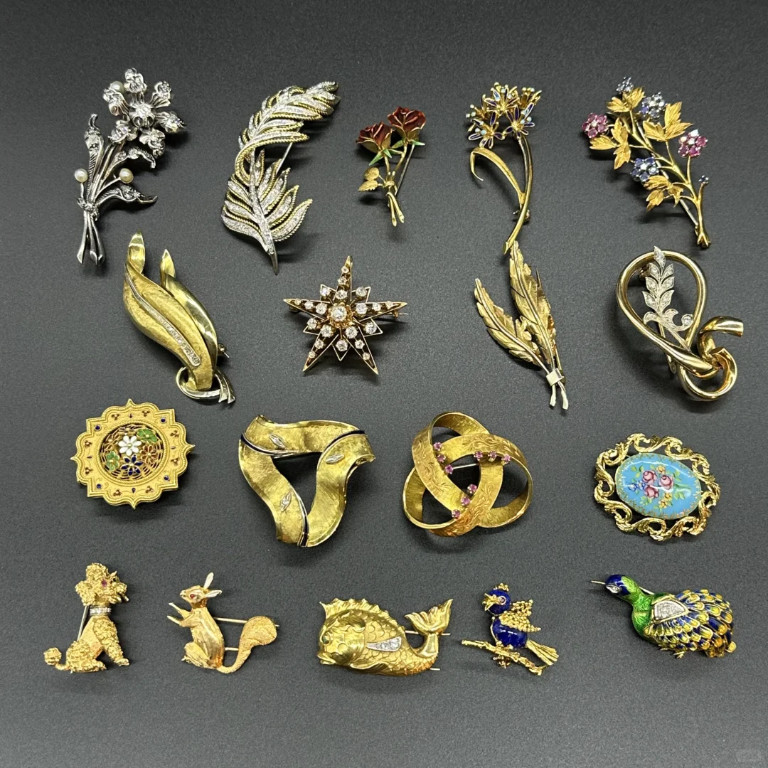 展会胸针合集
