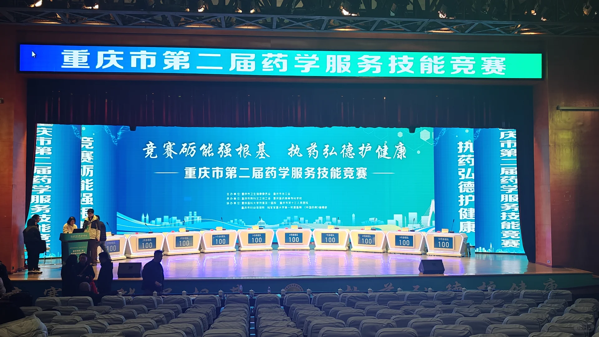 重庆市第二届药学服务技能竞赛圆满落幕