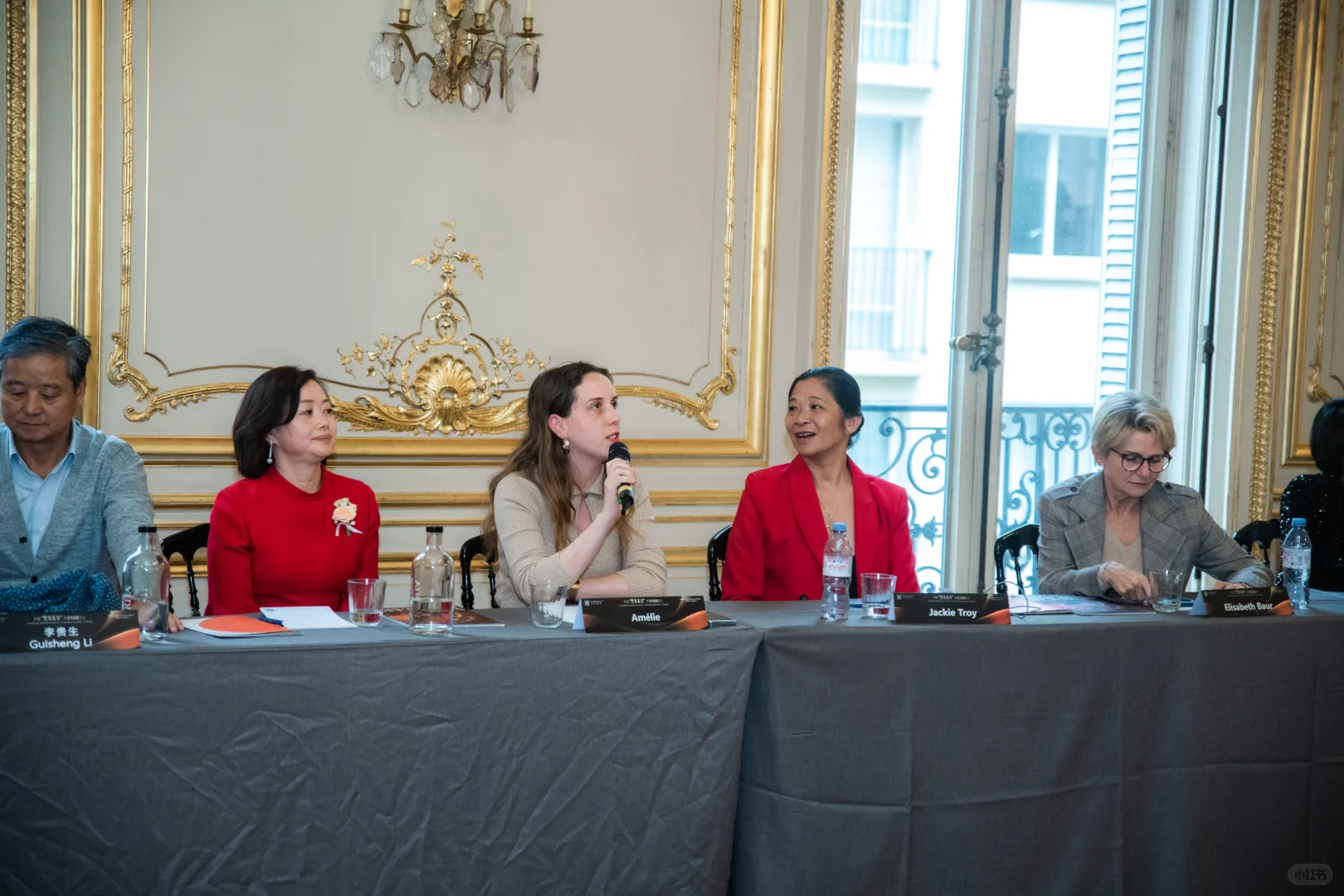 ??中法双语主持并翻译昱美东方欧洲推介会