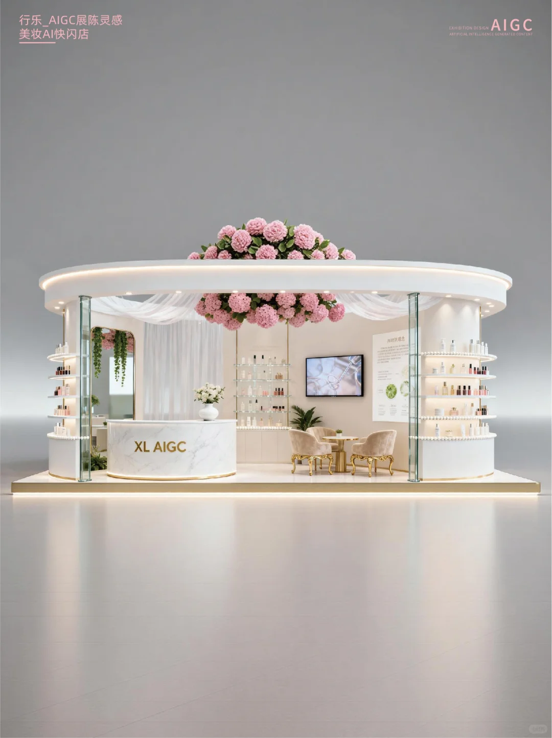 美博会|化妆品快闪店灵感