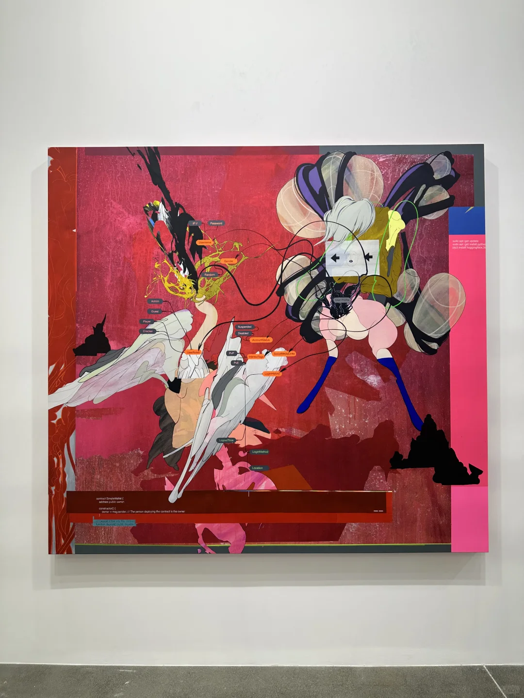 西岸艺博会｜偶遇朱珠