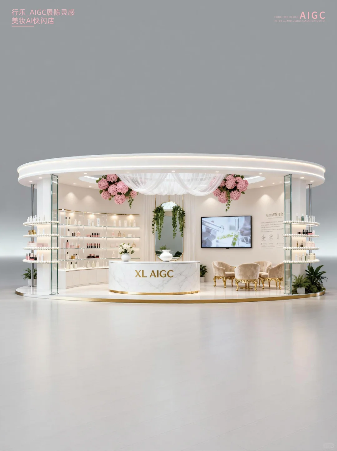 美博会|化妆品快闪店灵感