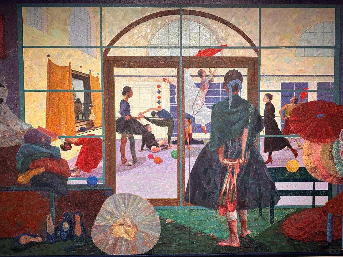 大雨天逛国美毕业展☔️