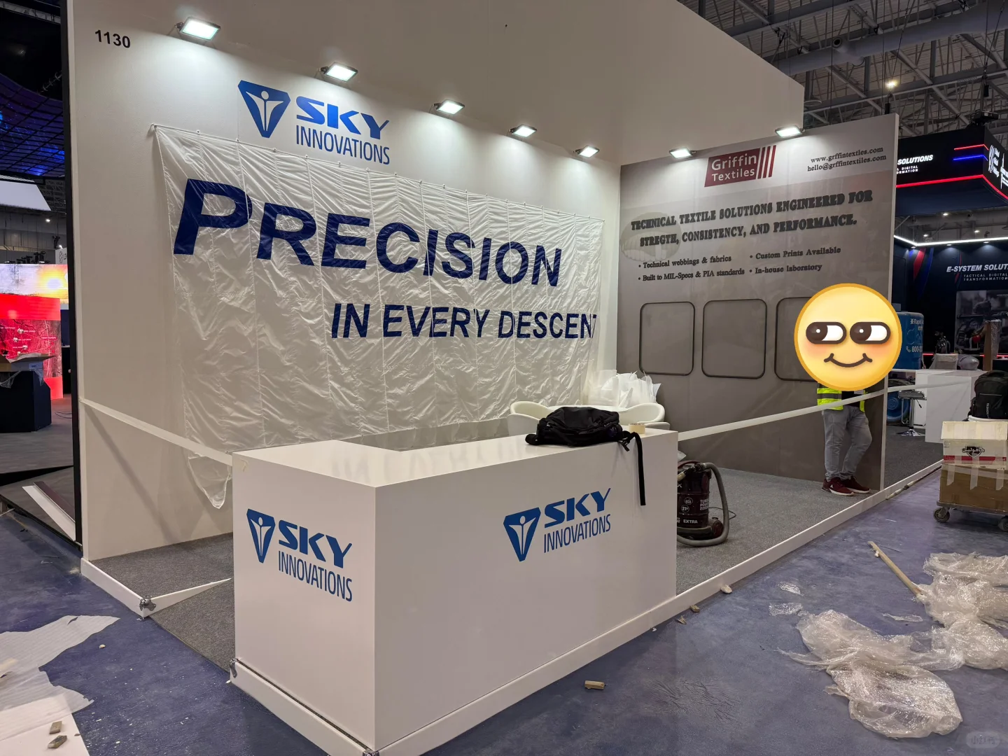 海外展会→设计搭建 | 迪拜航展2025