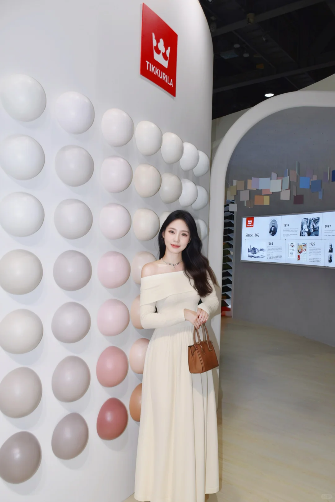 广州设计周!芬琳漆展位美到心巴