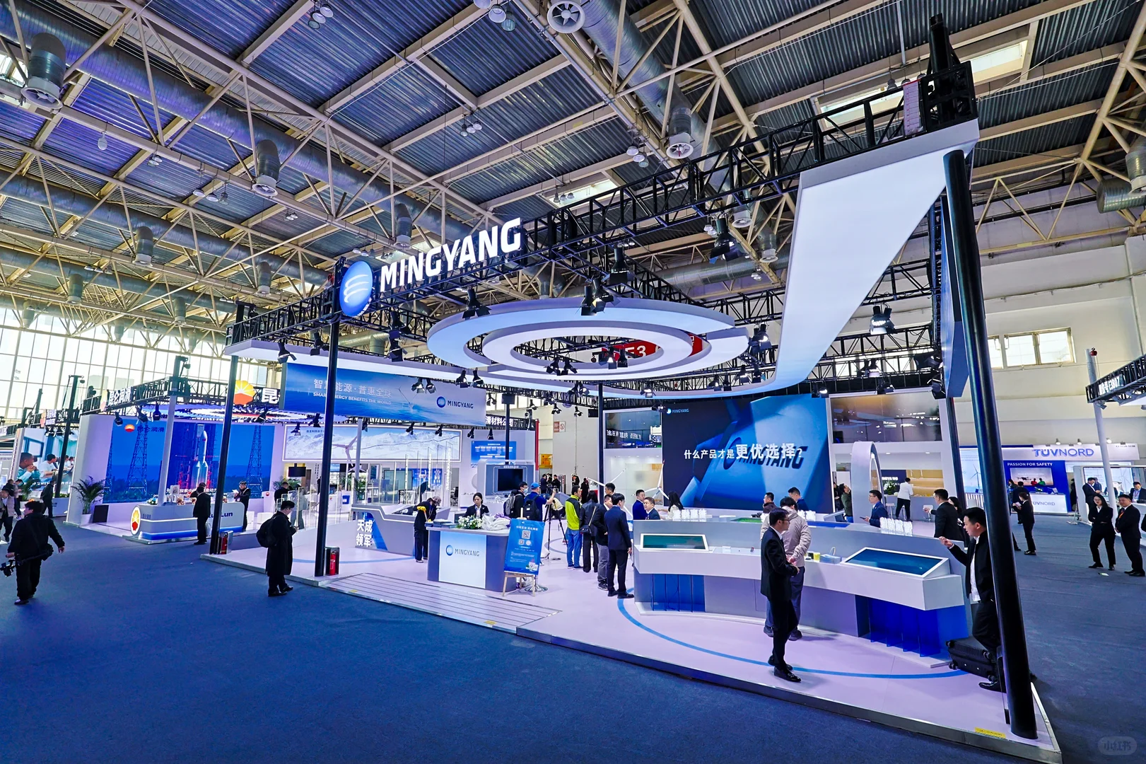 北京展会设计搭建丨400平展台设计案例