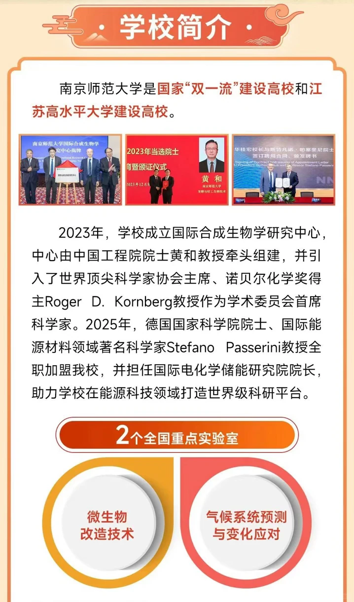 ? 南京师范大学2025全球人才推介会