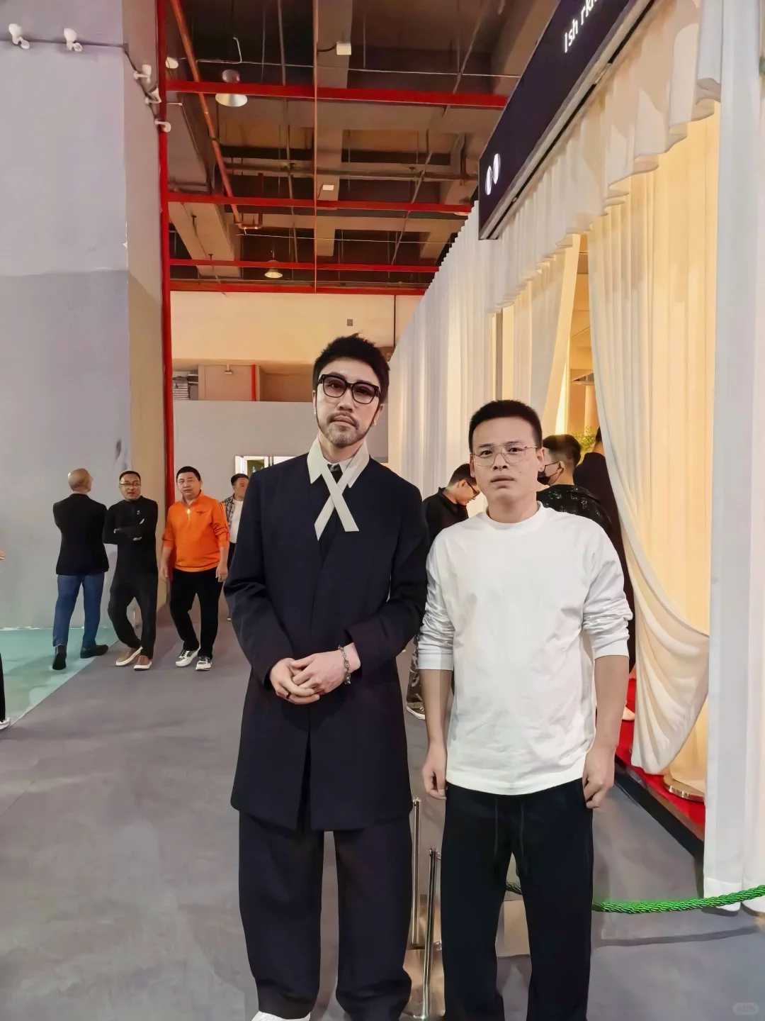 广州设计周偶遇谷腾老师