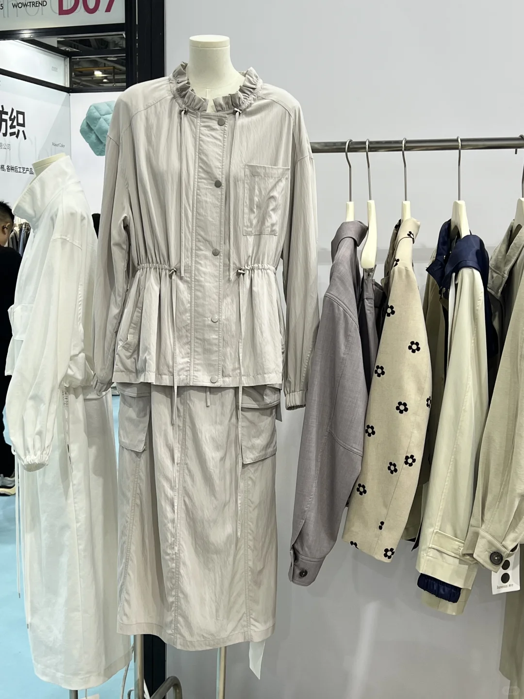 杭州面料展会现场人流量?