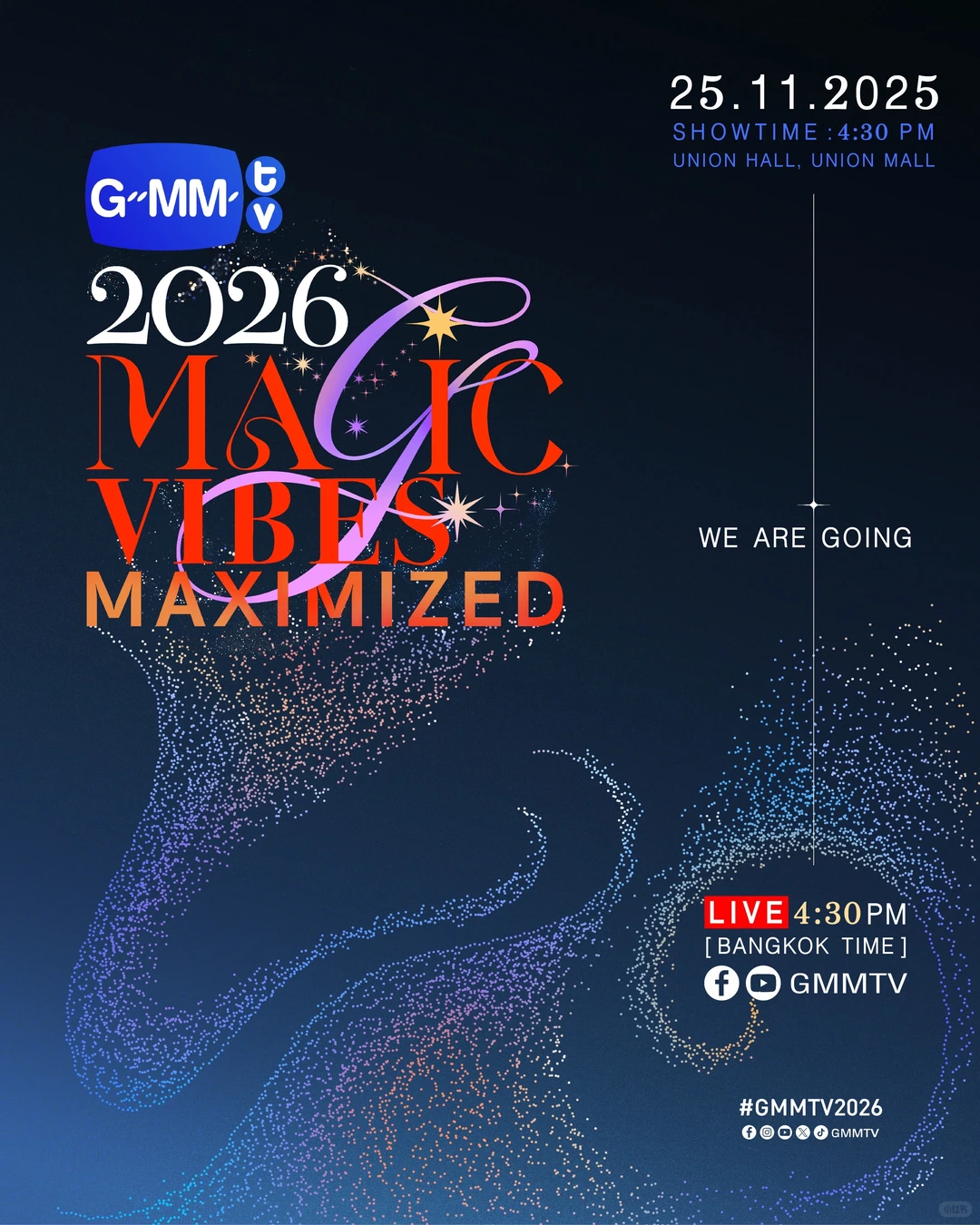 终于！！GMMTV2026推介会来了！！25号！！