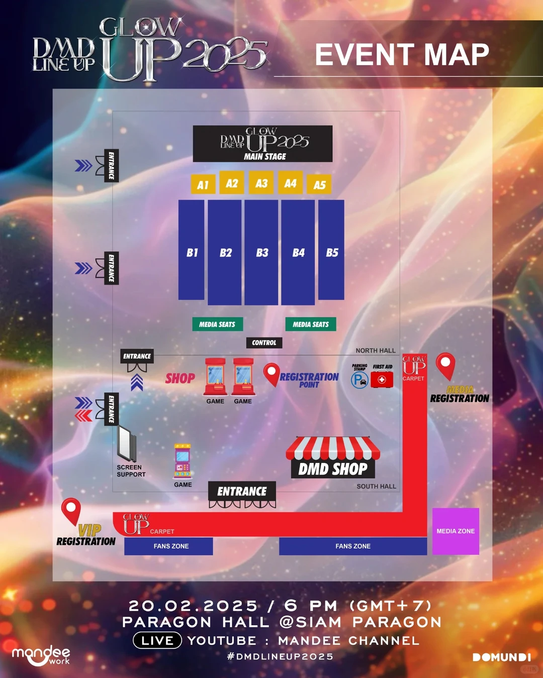 DMD推介会活动计划及周边地图（带翻译）