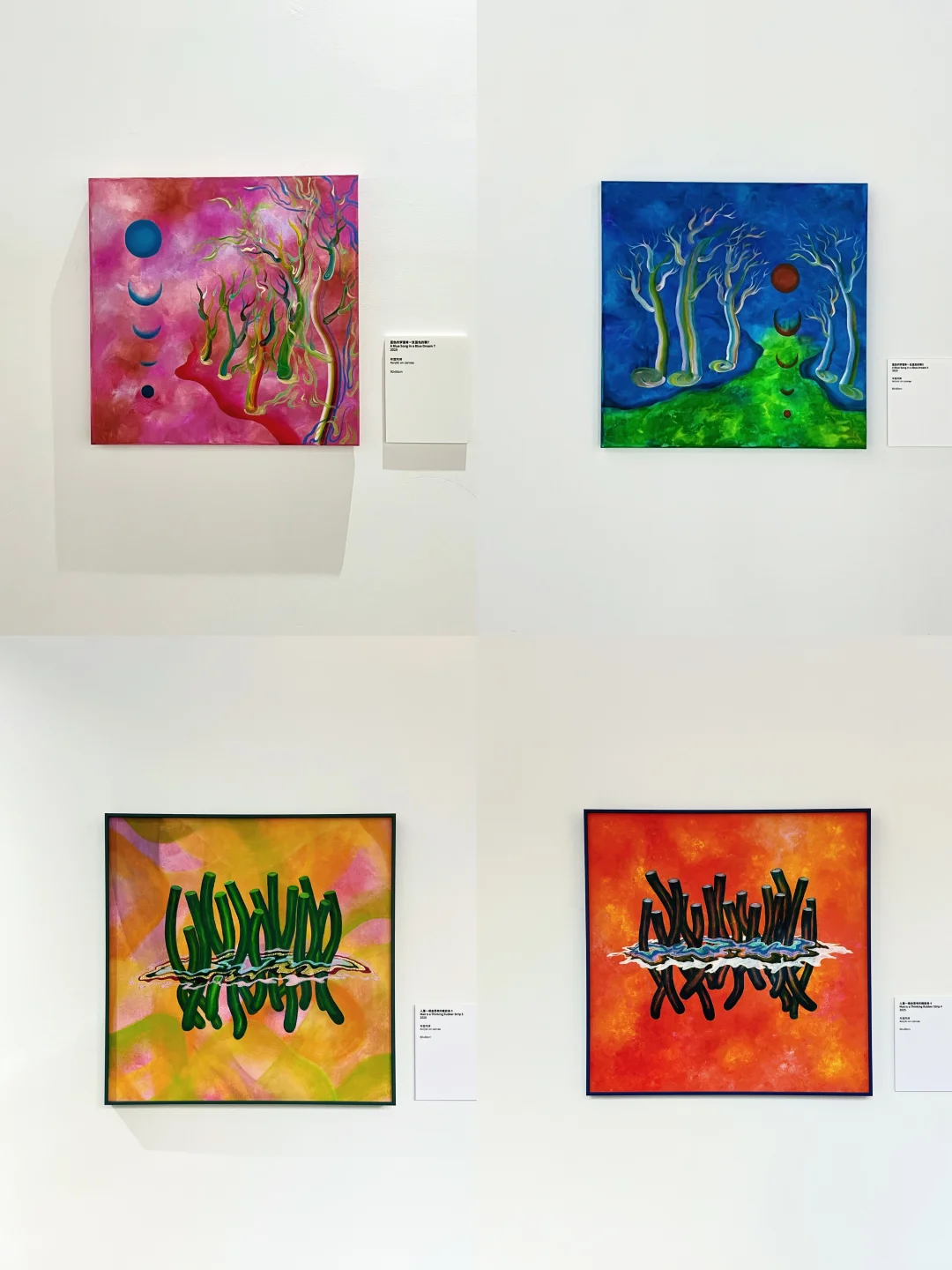 长沙11?️新展❗️ 周默个展?感受晴天的热闹