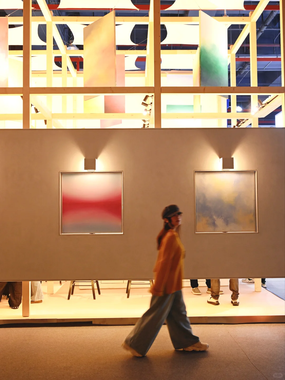 广州设计周，实况分享一些好看的色彩图片