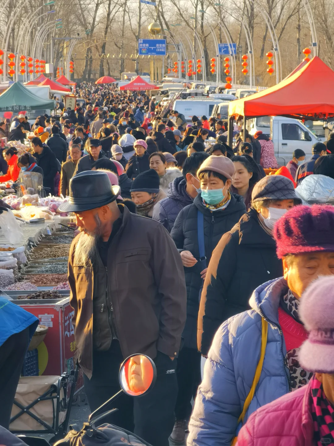 过年的模样：逛大集，购年货