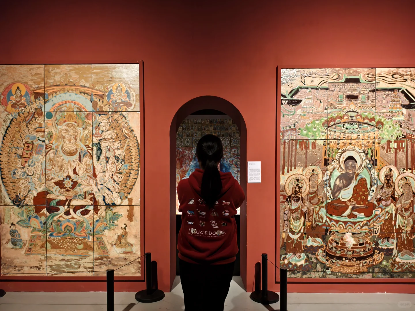 南昌/江西省美术馆/釉色里的敦煌