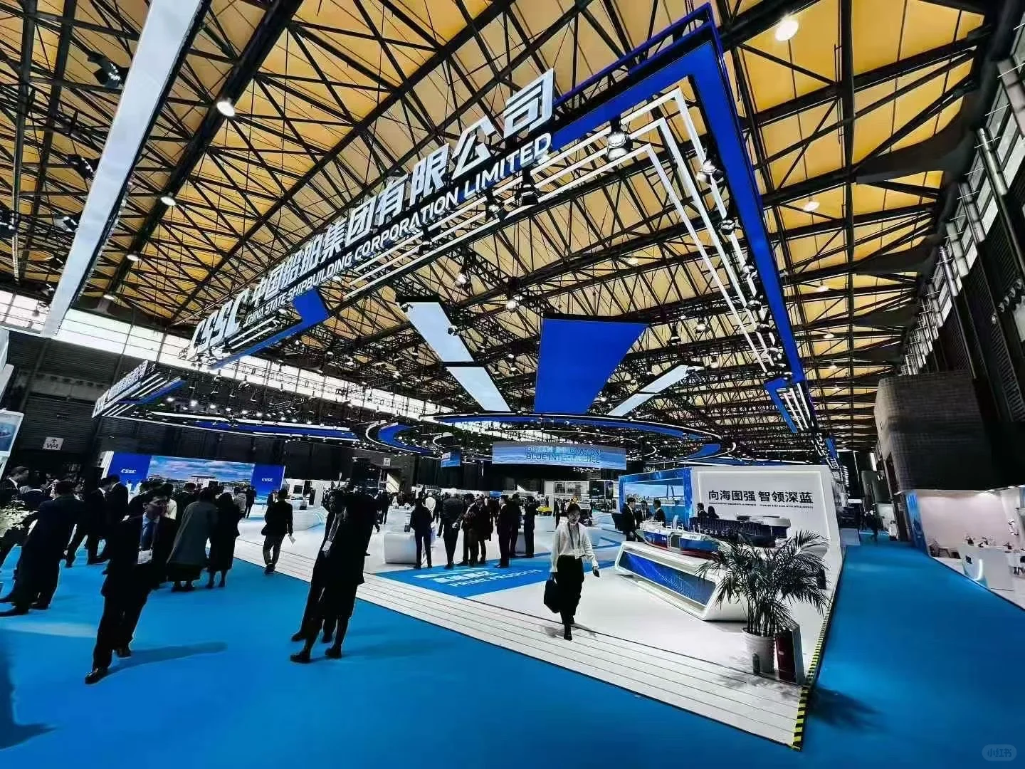 ??2025海事展 最大的展台 还是国企整的