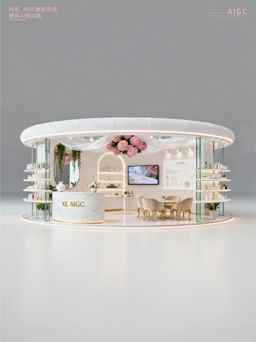 美博会|化妆品快闪店灵感