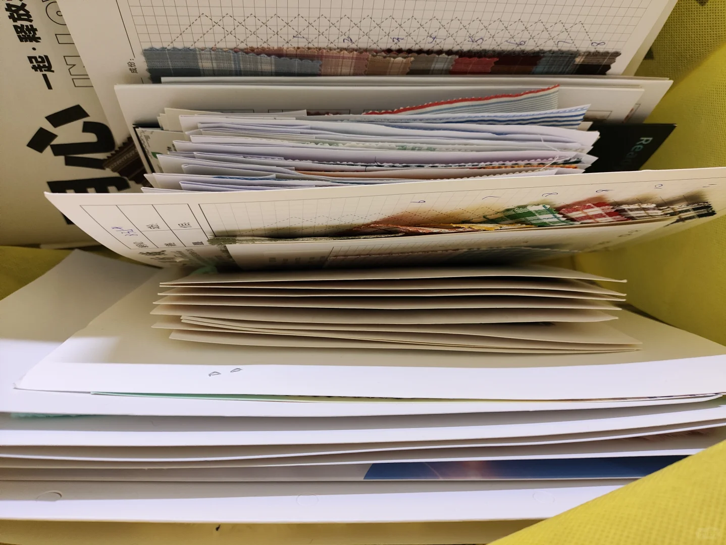 行动记录I第一次跑面料展销会