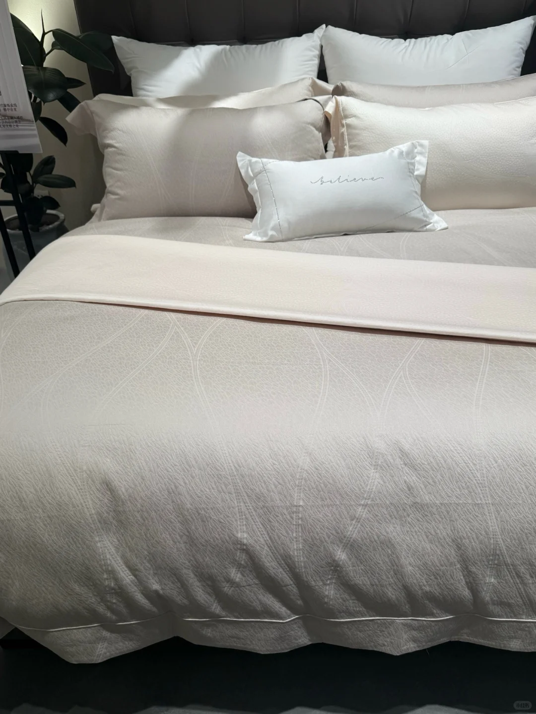 意式轻奢风！七星.简约厚织长绒棉四件套两色